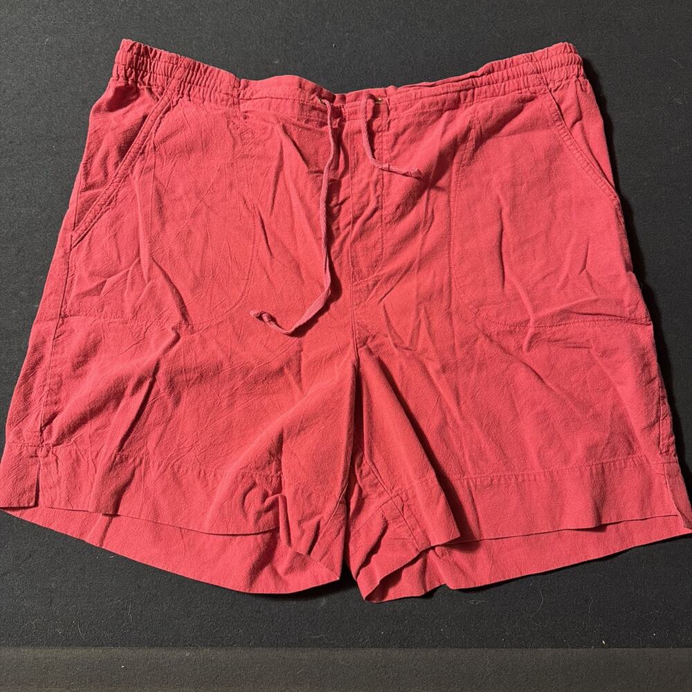White Stag Womens Pink Shorts Stretch Waist L (12/14)
